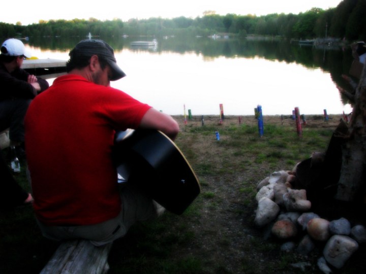 Bonfire, Guitars & Lake