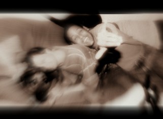 Two Friends and a dog - 1990's - thetemenosjournal.com