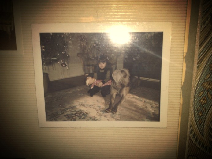 Goober and I at Christmas