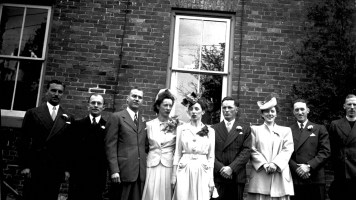 At a sisters wedding At a sisters wedding