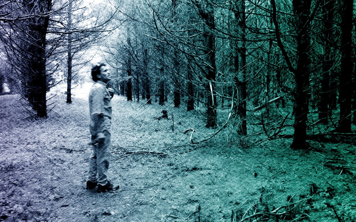 Tim in the woods