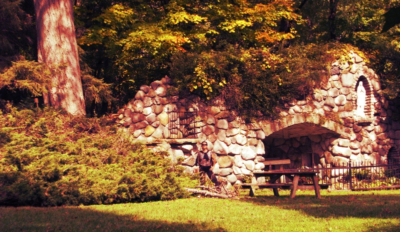 Me and the Mary Grotto