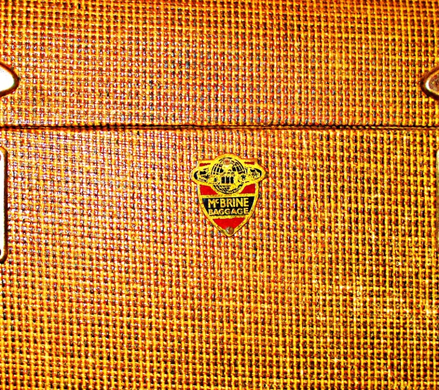 Mid-century Modern Train Case