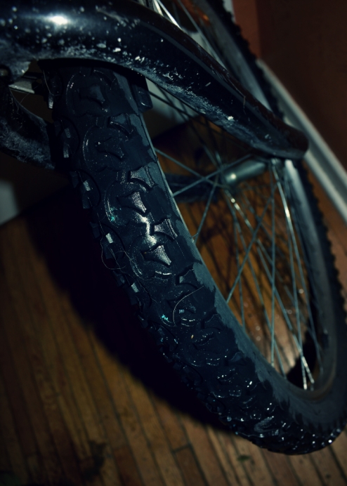 wet bike tire