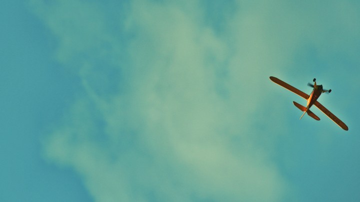 Clouds and Model Airplane - thetemenosjournal.com