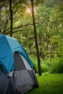 tent in morning sun - thetemenosjournal.com