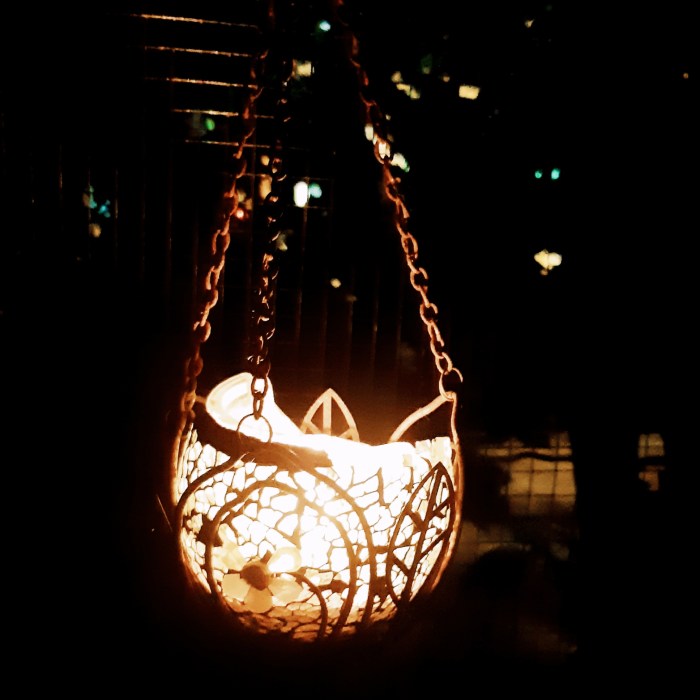 Candle Light In The Dark