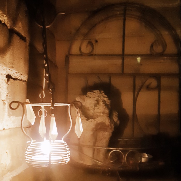 Gargoyle In Candle Light